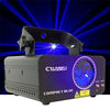 CR Compact Blue 500mw Laser Disco Light Party Set 400w Smoke Machine + 1L Liquid