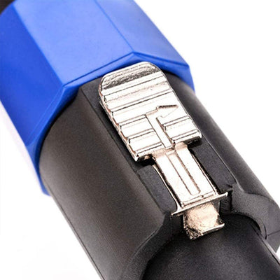 Audio Speakon Cable 13 Guage AWG Patch Cords Professional DJ Speaker Cables Black Wire 15 meters