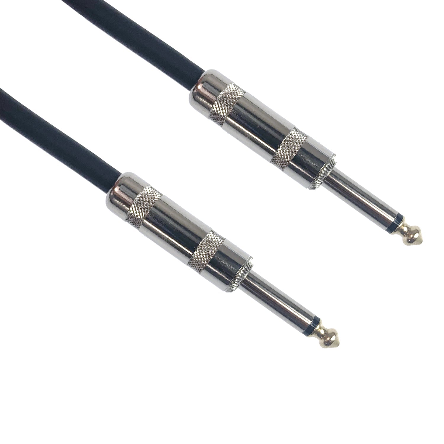6.35mm TS 1/4 Inch Jack to 1/4 Inch Jack Audio Guitar Instrument Patch Cable for E-Piano Saxophone Bass Keyboard 6 Meters