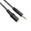 AUX 3.5mm Headphone Extension Male To Female Audio Stereo Cable With Silver-plating Copper Compatible With Iphones Tablets