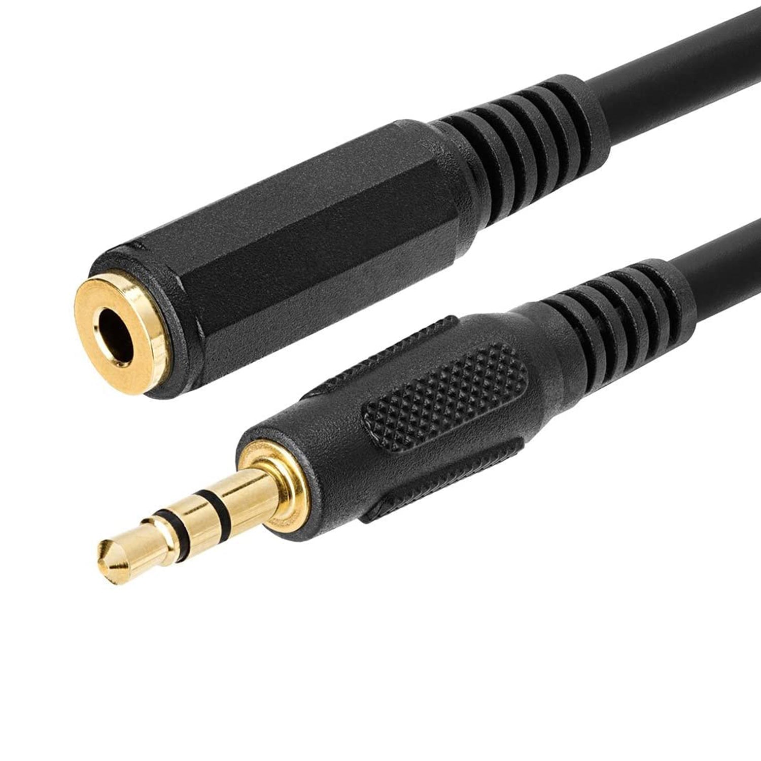 AUX 3.5mm Headphone Extension Male To Female Audio Stereo Cable With Silver-plating Copper Compatible With Iphones Tablets