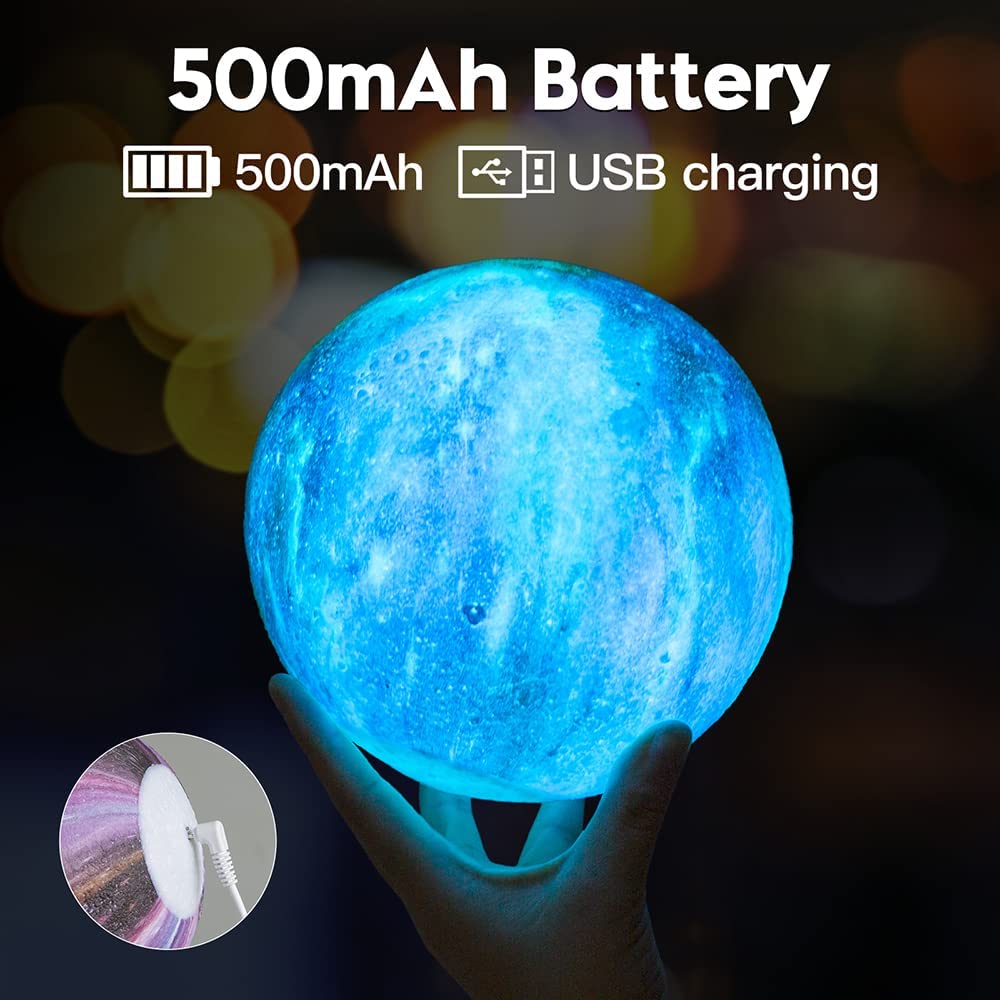 CR Lite 20 CM Large Galaxy Night Light With Touch And Remote Control 16 Colours