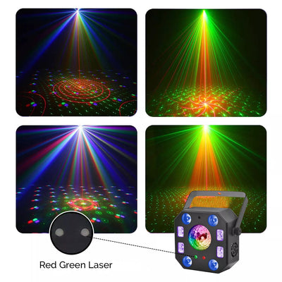 CR-Lite Penta Flash 5-in-1 DJ disco laser strobe effect light