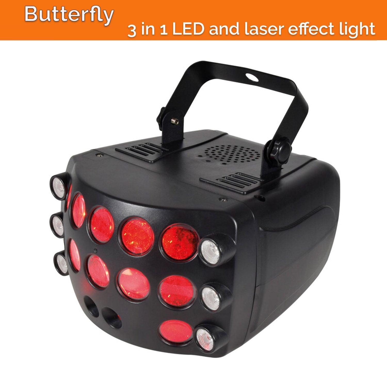 CR-Lite Butterfly 3-in-1 DJ disco laser LED effect light