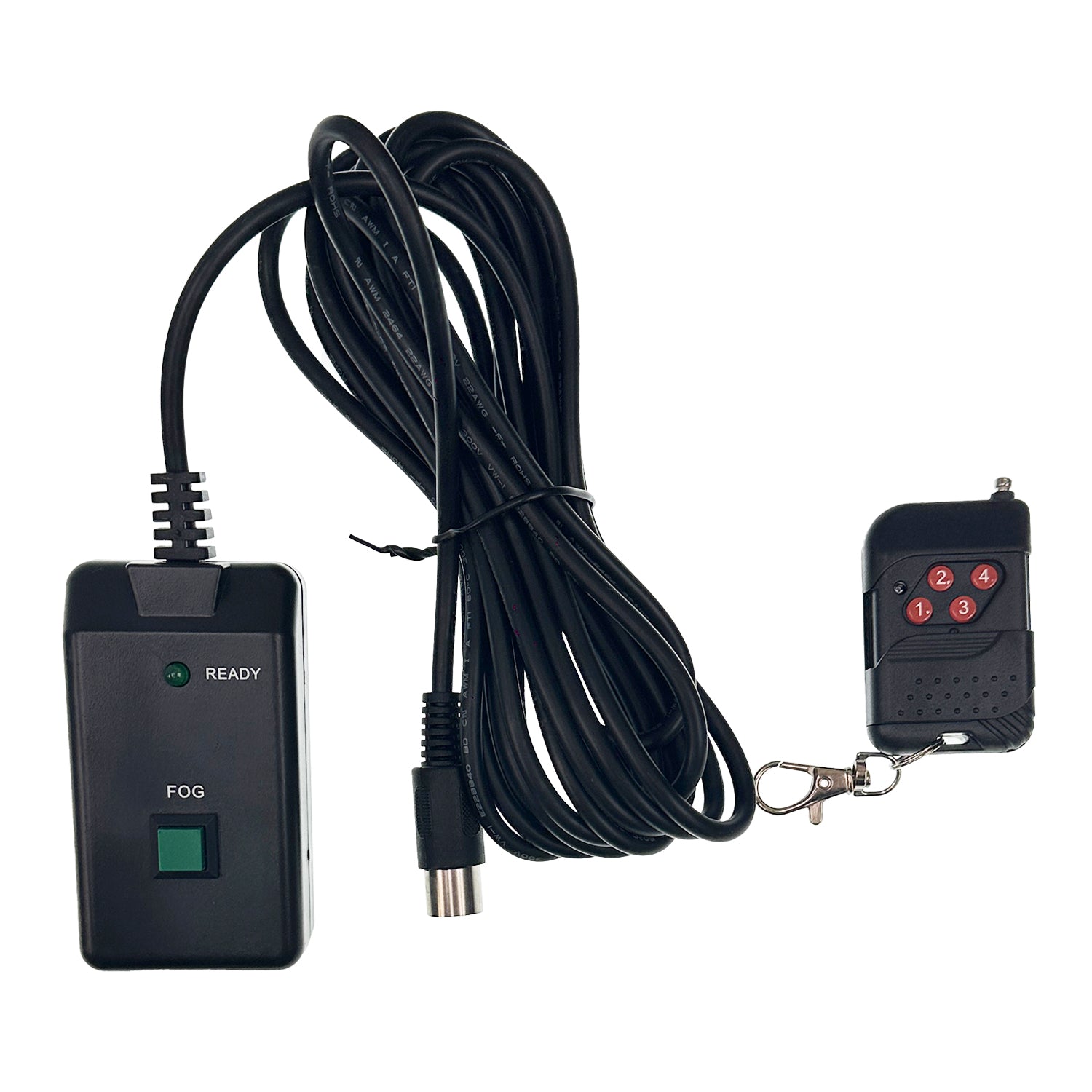 1000w Vertical Geyser Tri-colour RGB LED With Fluid Sensor Fog Machine + Wireless Remote Control + 2L Liquid