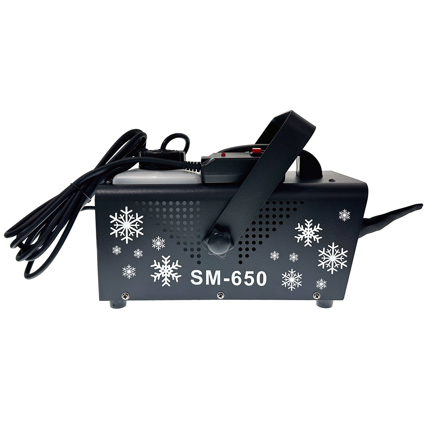 DL Strom II 650W Snow Machine artificial snow effects wireless control + 5L snow Liquid