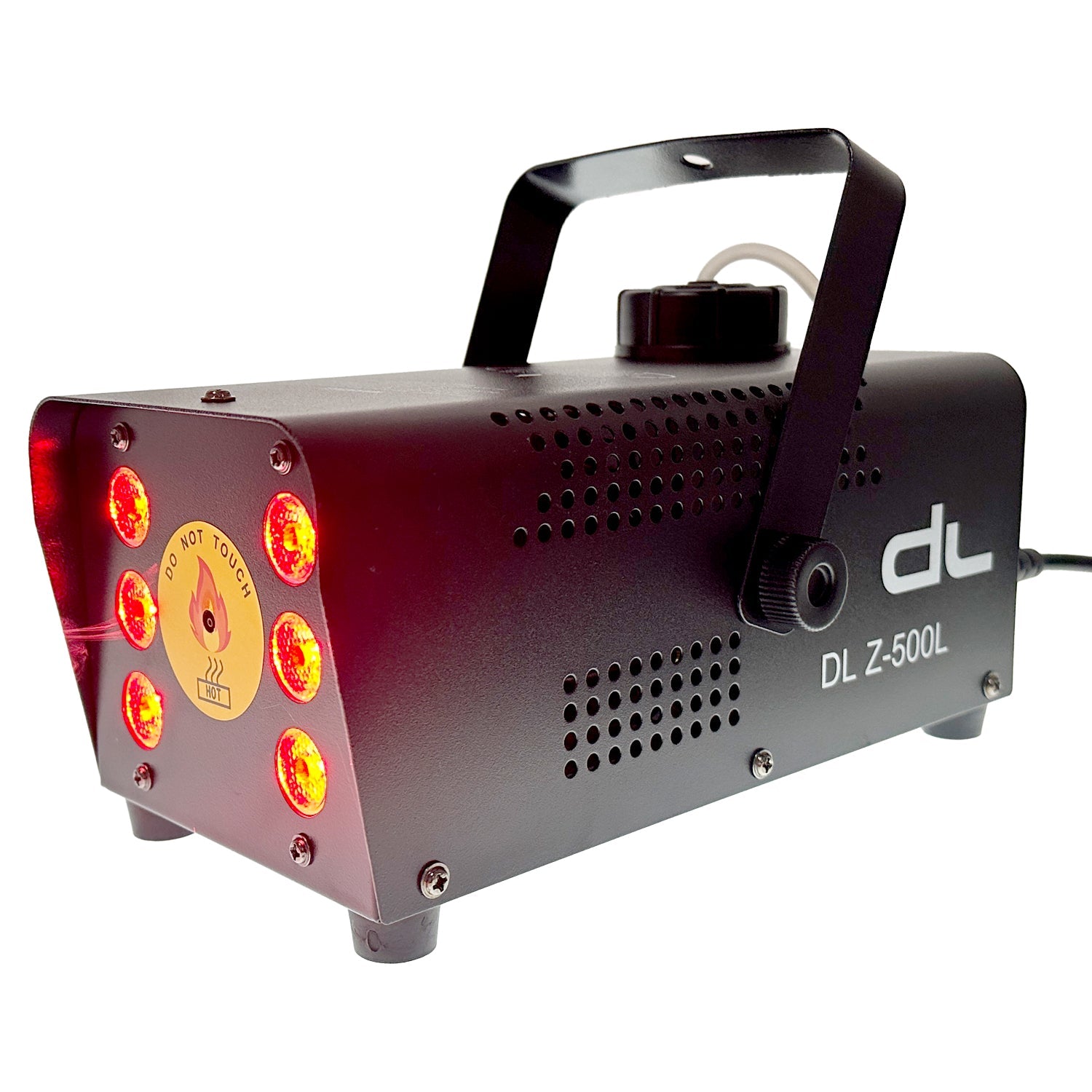 DL 500 Watt 18W RGB LED Fog Machine Smoke Machine with Wireless Controller for Stage Disco Halloween and Weddings