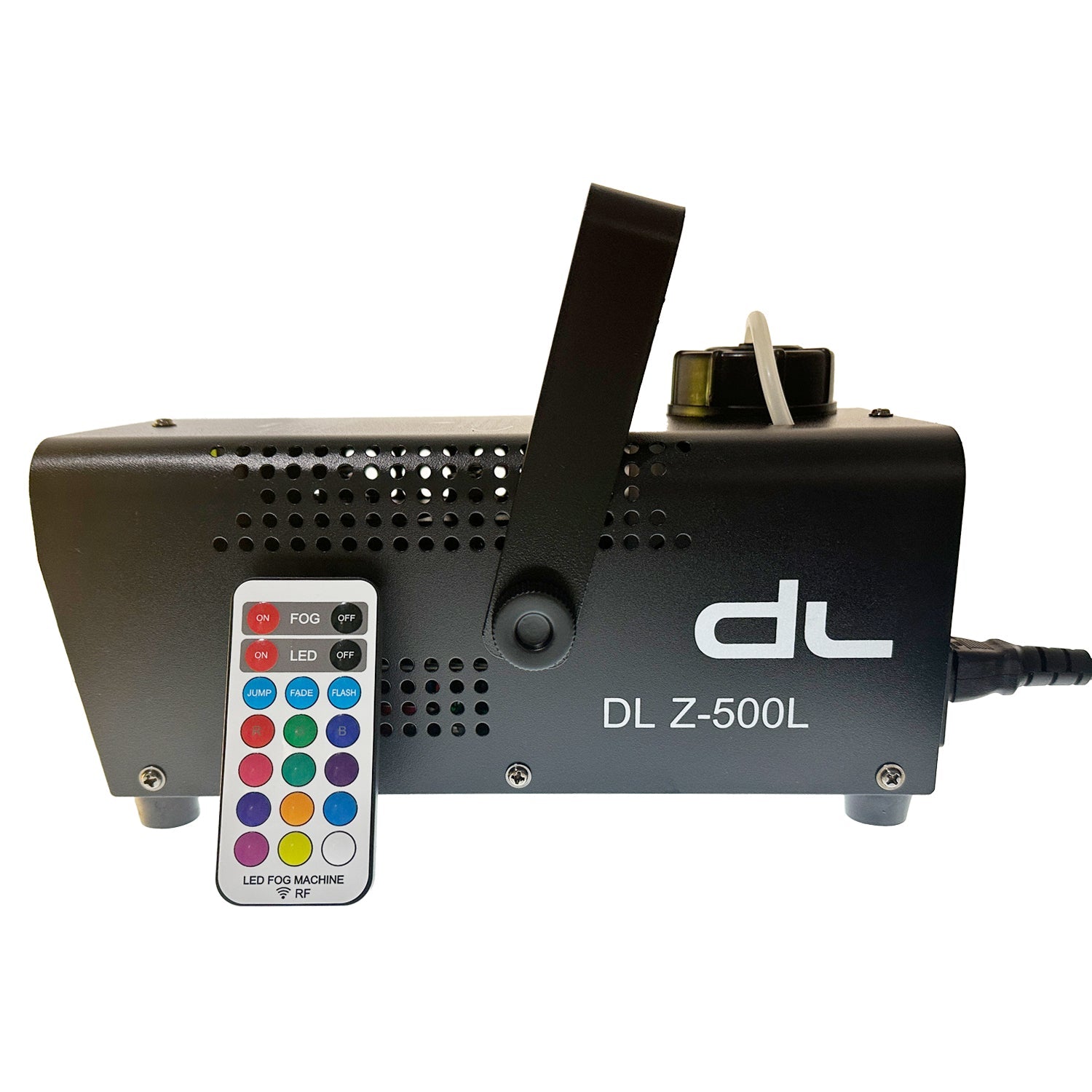 DL 500 Watt 18W RGB LED Fog Smoke Machine Wireless Controller With 1L Liquid