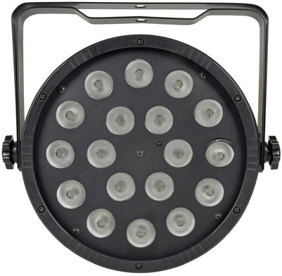 CR Lite High Power 18 Cool White LED Light Slim Par Can DJ Wedding with Fade Strobe Auto Sound DMX Control