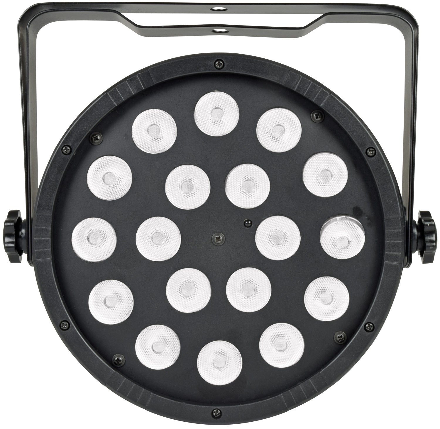 CR Lite High Power 18 Cool White LED Light Slim Par Can DJ Wedding with Fade Strobe Auto Sound DMX Control