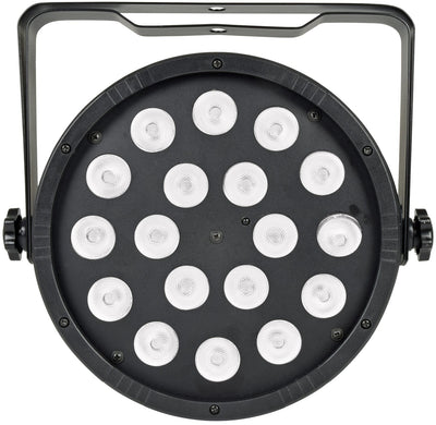 CR Lite High Power 18 Cool White LED Light Slim Par Can DJ Wedding with Fade Strobe Auto Sound DMX Control