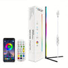 CORNER FLOOR LAMP RGB DREAM LED 120CM TALL SMART APP AND REMOTE CONTROL MUSIC SYNC RGB COLOR CHANGING LAMP