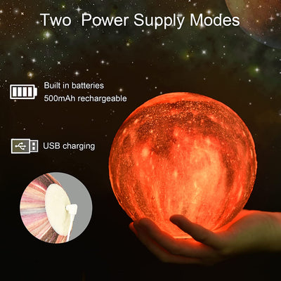 CR Lite 20 CM Large Galaxy Night Light With Touch And Remote Control 16 Colours