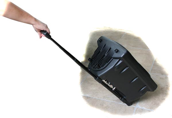 2x12" Inch 1500w Bluetooth Portable+active Loud Speaker Set Sound System with 2 Microphones and Stands