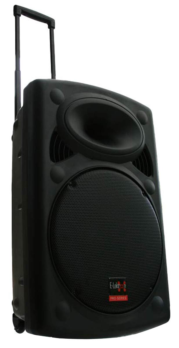 2x12" Inch 1500w Bluetooth Portable+active Loud Speaker Set Sound System with 2 Microphones and Stands