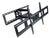 Full Motion Articulating Swivel Tilt Lcd Led Flat TV Wall Mount Bracket for 42"-70" Tvs Easy to Install 70kg Capacity