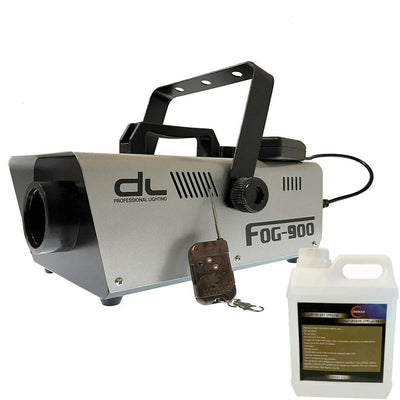 900w Stage Fog Smoke Machine Wireless Remote + 2L Liquid