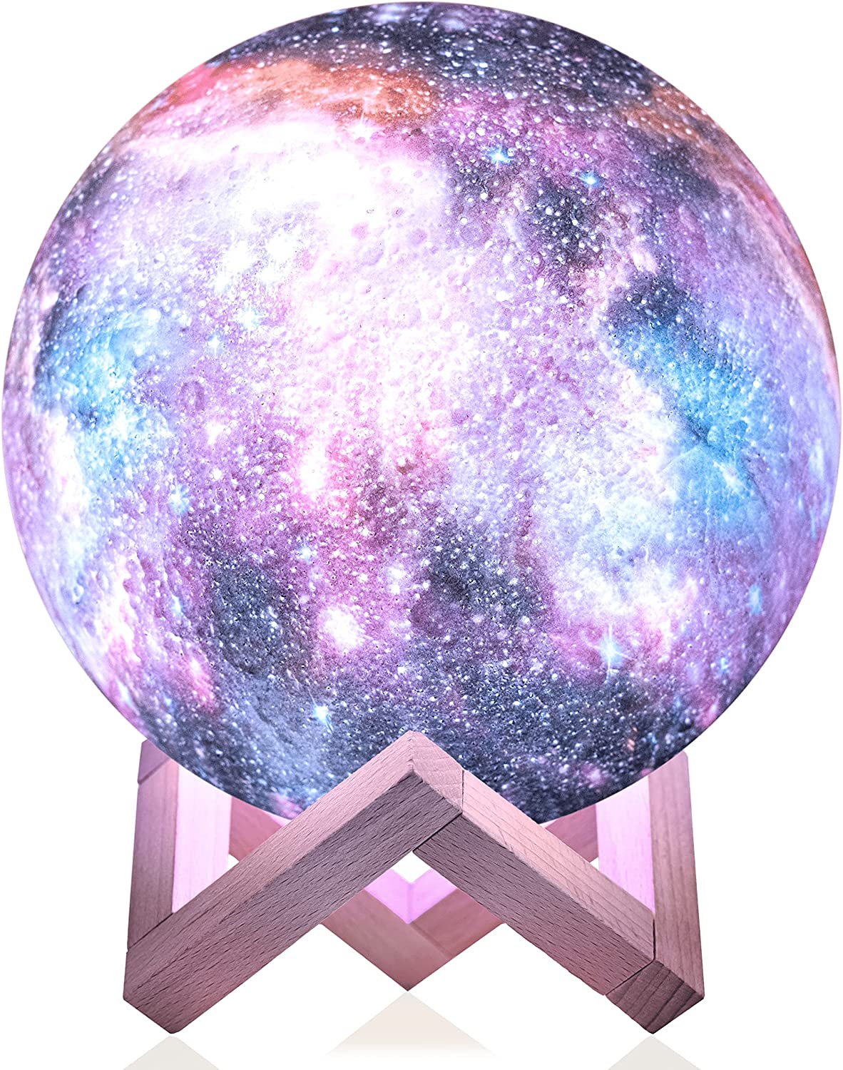 CR Lite 20 CM Large Galaxy Night Light With Touch And Remote Control 16 Colours