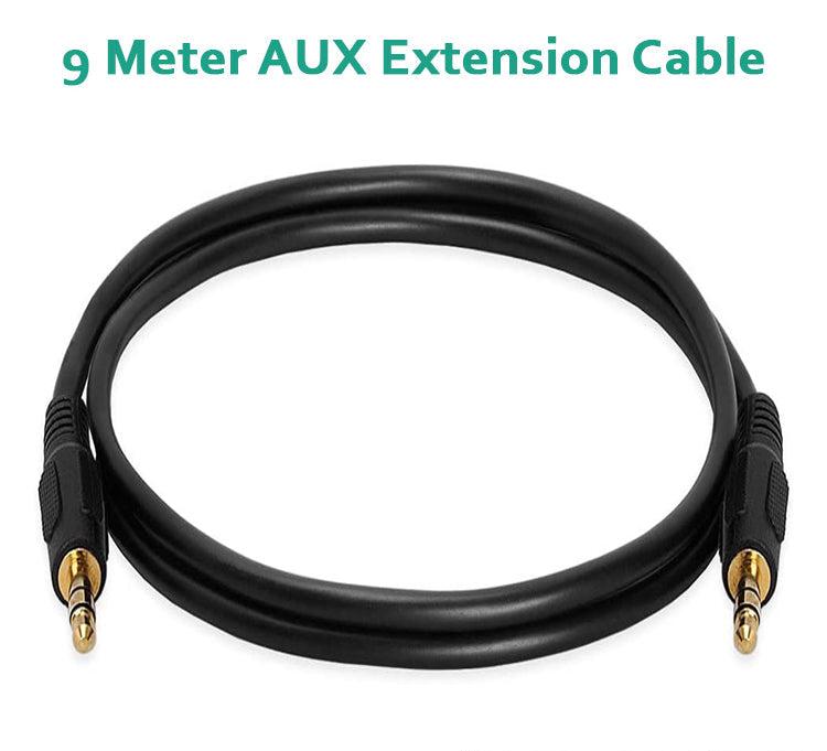 ACL 9.0 Meter 3.5mm AUX Male To Male Stereo Audio Cable Auxiliary Headphones Cord MP3 PC