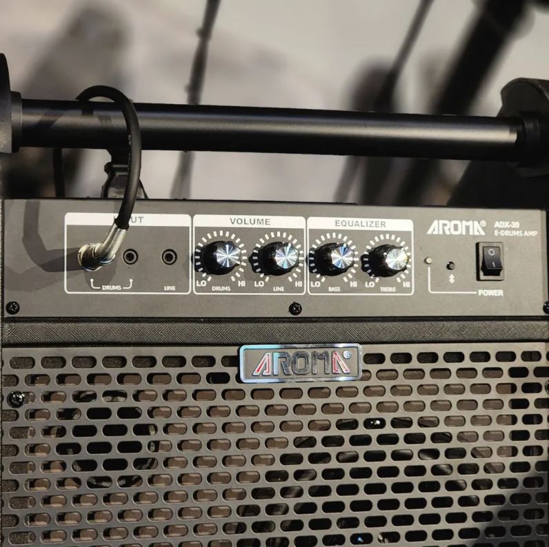 Aroma ADX-30 Electronic Drum Amplifier Active Monitor PA Speaker with Bluetooth