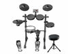 Aroma TDX-15S Electronic Drum Kit Set Includes Drum Stool and Sticks
