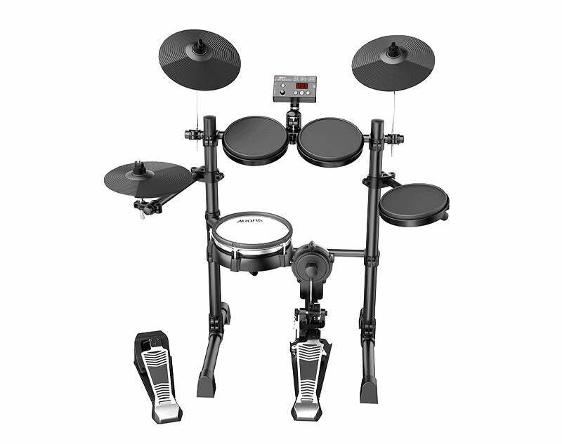 Aroma TDX-15S Electronic Drum Kit Set Includes Drum Stool and Sticks