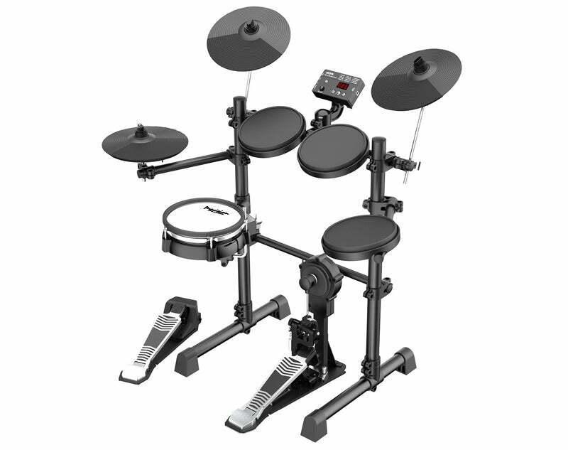 Aroma TDX-15S Electronic Drum Kit Set Includes Drum Stool and Sticks