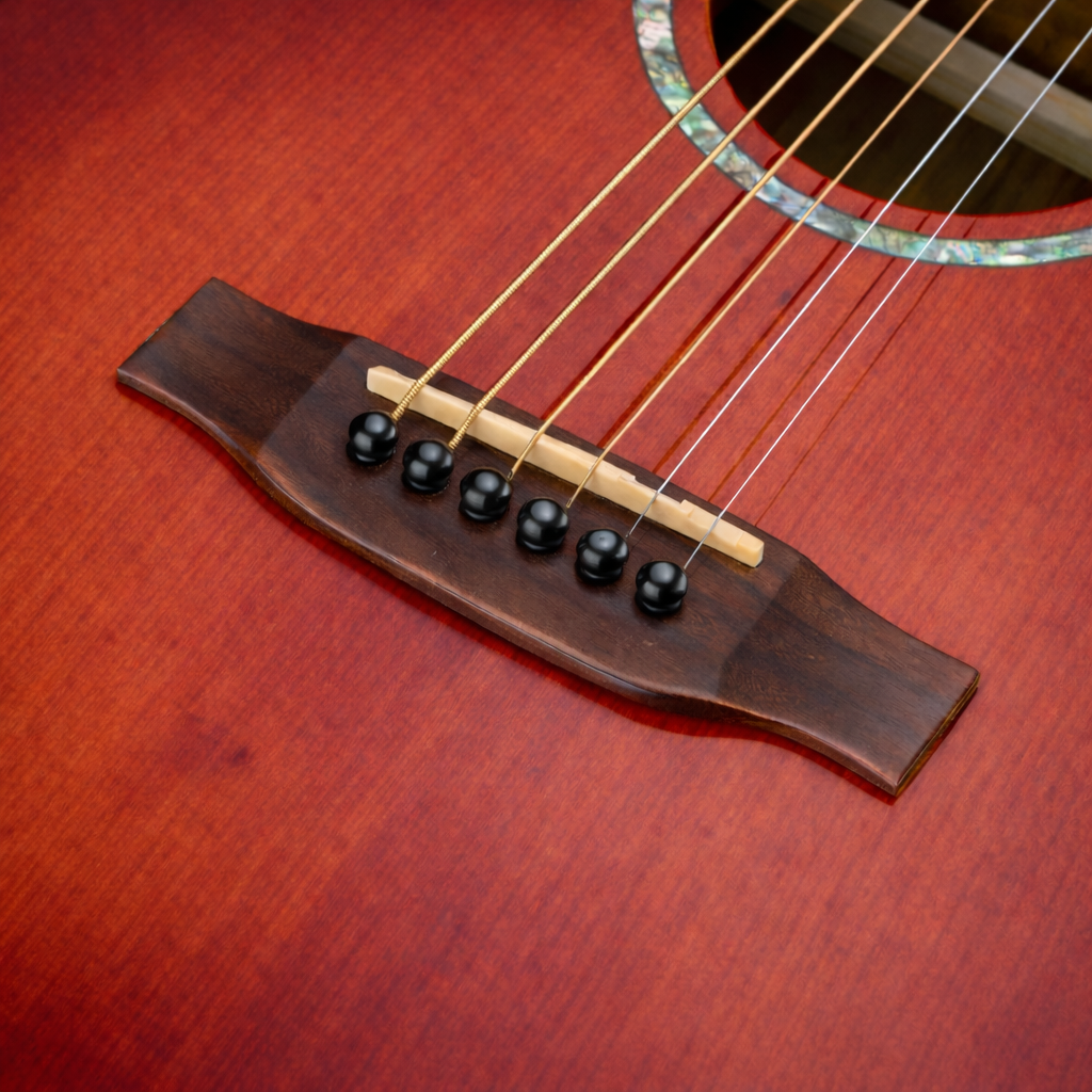 ASHTEC AS801 Premium Slim Body Electric Acoustic Guitar