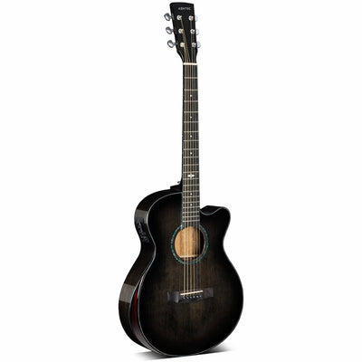 ASHTEC AS801 Premium Slim Body Electric Acoustic Guitar