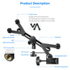 Soundking 7 to 14 inches Tablet iPad Holder Mount for Microphone Stand Heavy Duty Clamp