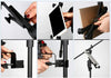 Soundking 7 to 14 inches Tablet iPad Holder Mount for Microphone Stand Heavy Duty Clamp