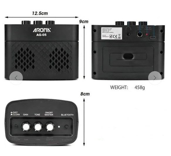 Aroma Blueooth Rechargeable Portable 5w Amplifier
