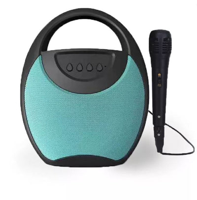 Portable 8w Bluetooth Speaker Wireless TF USB AUX/MIC Input + Free Adapter