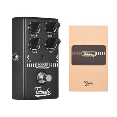Twinote Boogie Mini Guitar Effect Pedal Old School Distortion Tone