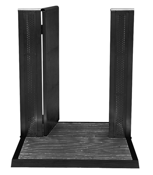 Event Lighting CB1GMK2BK - Crowd Barrier with Gate Mk2 Black