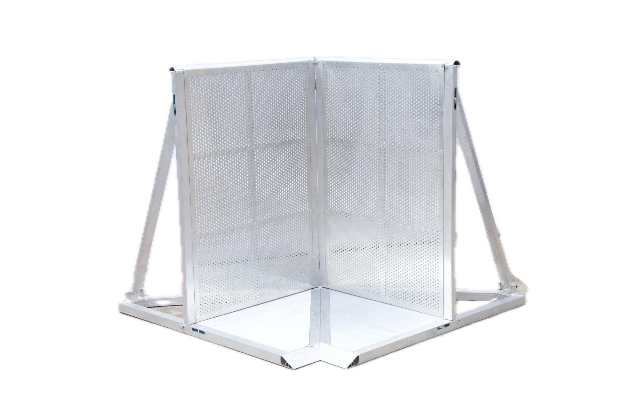 Event Lighting CB1RMK2 - Crowd Barrier Corner MK2