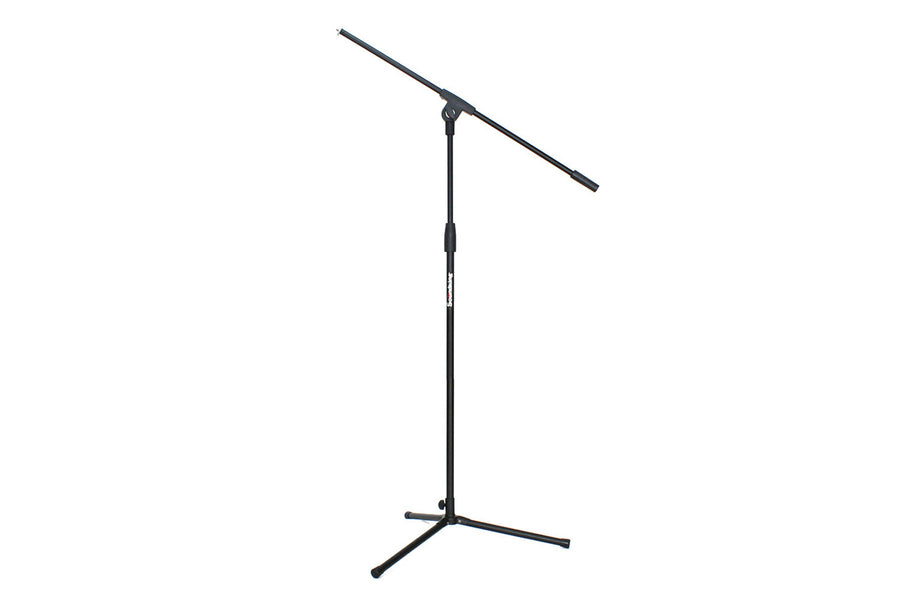 Event Lighting DD130B - MICSSB Boom Style Mic Floor Stand - Black Sound King