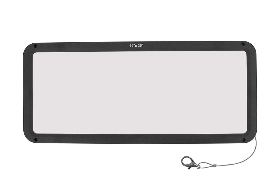 Event Lighting DEL24DIF60X25 - 60x25° Diffuser in frame with safety wire