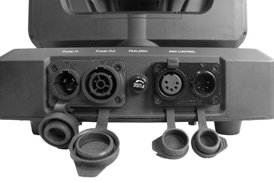 DELUGEM120WFX - IP65 Moving Head Zoom Wash with 120W RGBL + 48 x 1W RGBWW LEDs