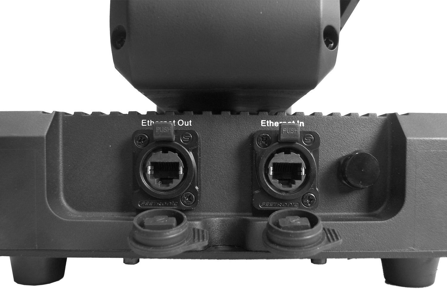 DELUGEM120WFX - IP65 Moving Head Zoom Wash with 120W RGBL + 48 x 1W RGBWW LEDs