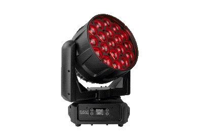 Event Lighting DELUGEM19X60WFX - IP65 Moving Head Zoom Wash with 19 x 60W RGBW + 76 x 0.5W RGB LEDs