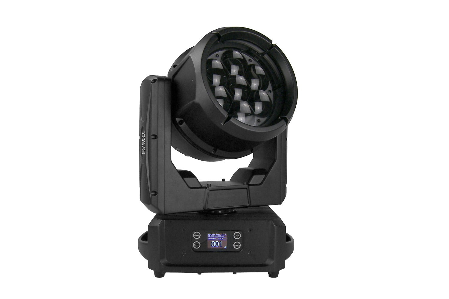 Event Lighting DELUGEM7X60WFX - IP65 Moving Head Zoom Wash with 7 x 60W RGBW + 28 x 0.5W RGB LEDs