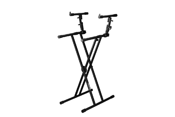 SoundKing  DF036 - X Keyboard stand with double bracing and second tier