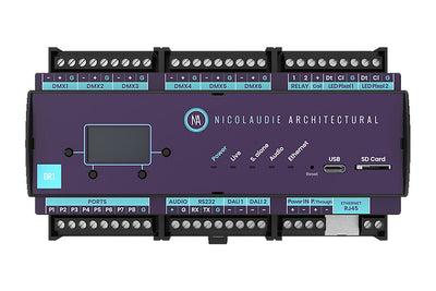 Event Lighting DINA-DR1LITE DIN Rail Mounted Lighting Controller