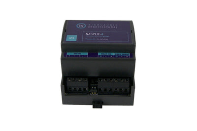 DINA-NASPLIT-4 DIN Rail Mounted DMX Splitter