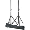 QTX Audius-15 Audio Performance package with Bluetooth PA System Audio Mixer Microphones Stands