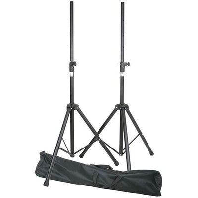 QTX Audius-15 Audio Performance package with Bluetooth PA System Audio Mixer Microphones Stands