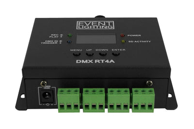 Event Lighting DMXRT4A - DMX and Audio Recorder/Trigger