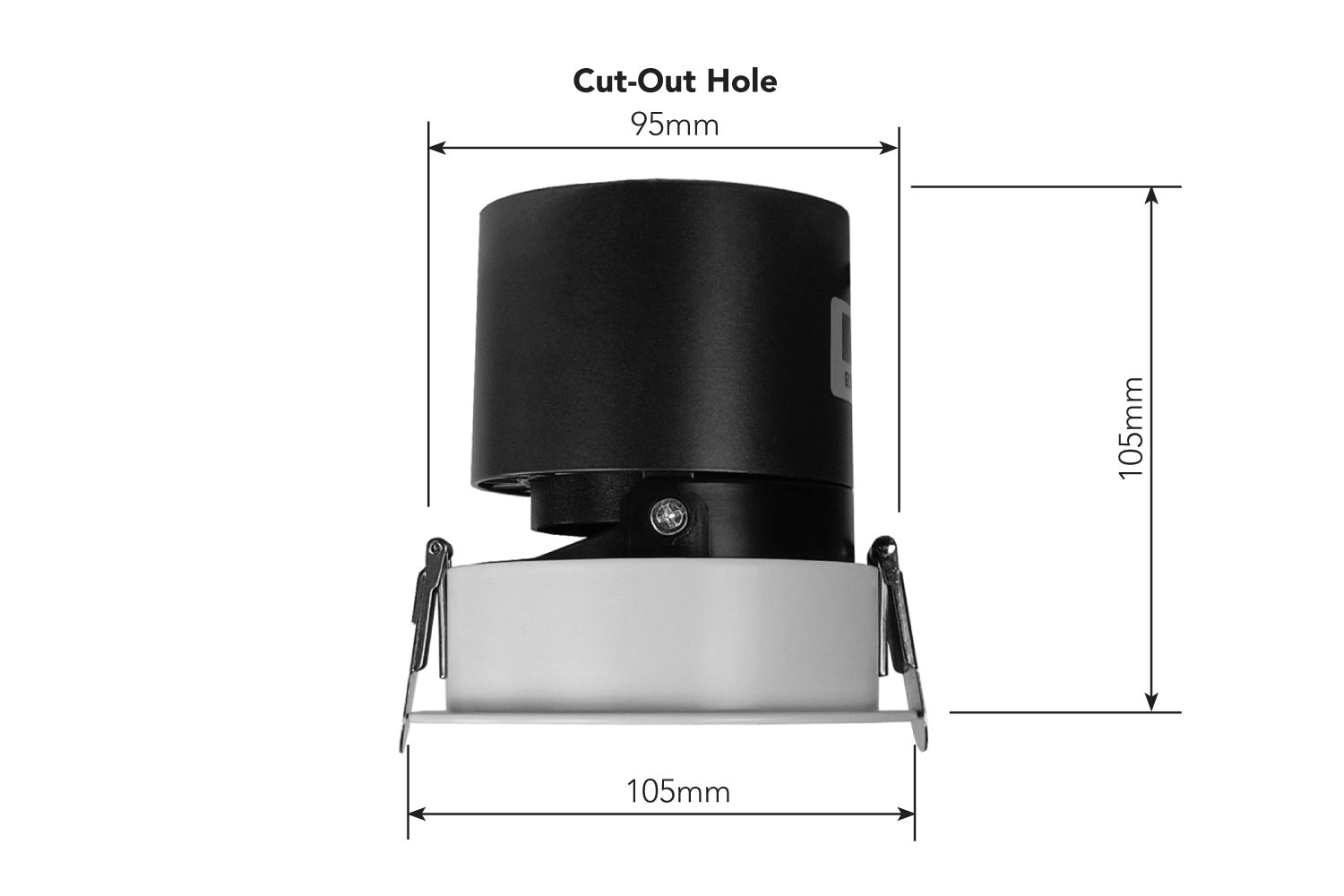 DOWN20RGB - 20w RGB 3-in-1 LED down light