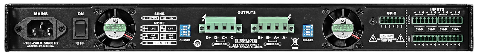 Wharfedale Pro DP-4035I Amplifier
